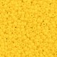 Miyuki rocailles Perlen 11/0 - Opaque dark yellow 11-404D